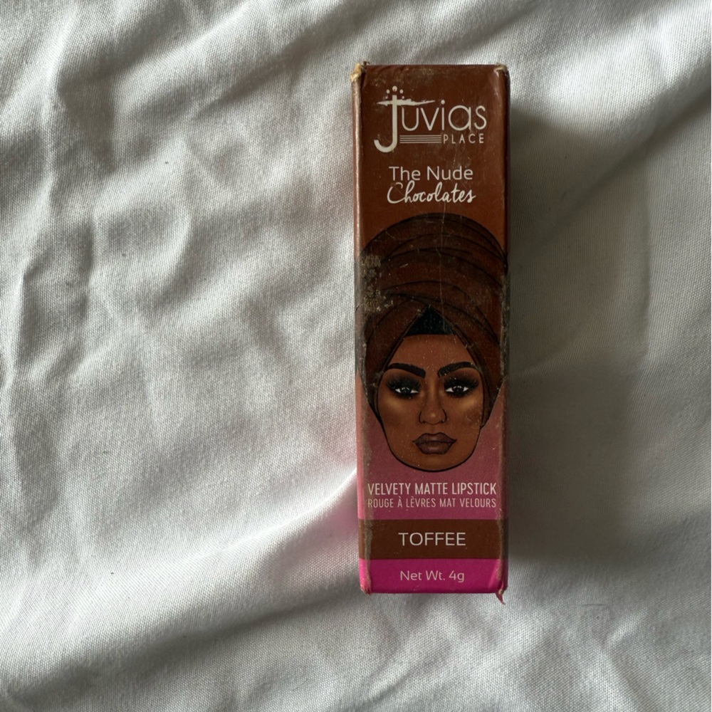 Juvia's Place The Nude Velvety Matte Lipstick - Toffee Brown